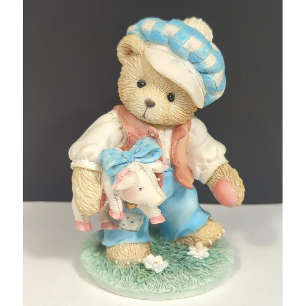 Cherished Teddies NIB Tom Tom the Piper's Son 624810 Wherever you go I'll follow